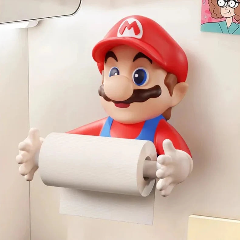 Mario Premium Wall-Mounted Tissue Roll Holder
