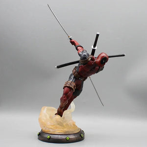 Deadpool Swords in Hand Figurine (36 cm)