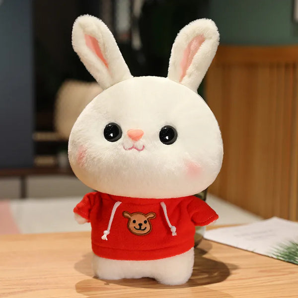 Cozy Dress-Up Bunny Premium Plush Toy (30 cm)