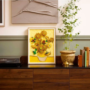 Vincent van Gogh's Sunflowers Painting Blocks