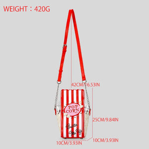 Butter Me Up Premium Popcorn Crossbody Bag