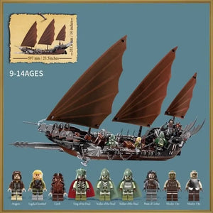 LOTR Pirate Ship Ambush Building Blocks (756 Pcs)
