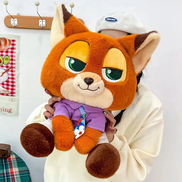 Zootopia Judy & Nick Purple Jacket Plush