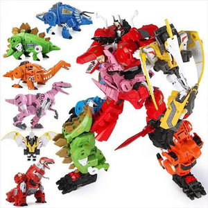 Black Mamba 5 in 1 Mega Transformers Figurines