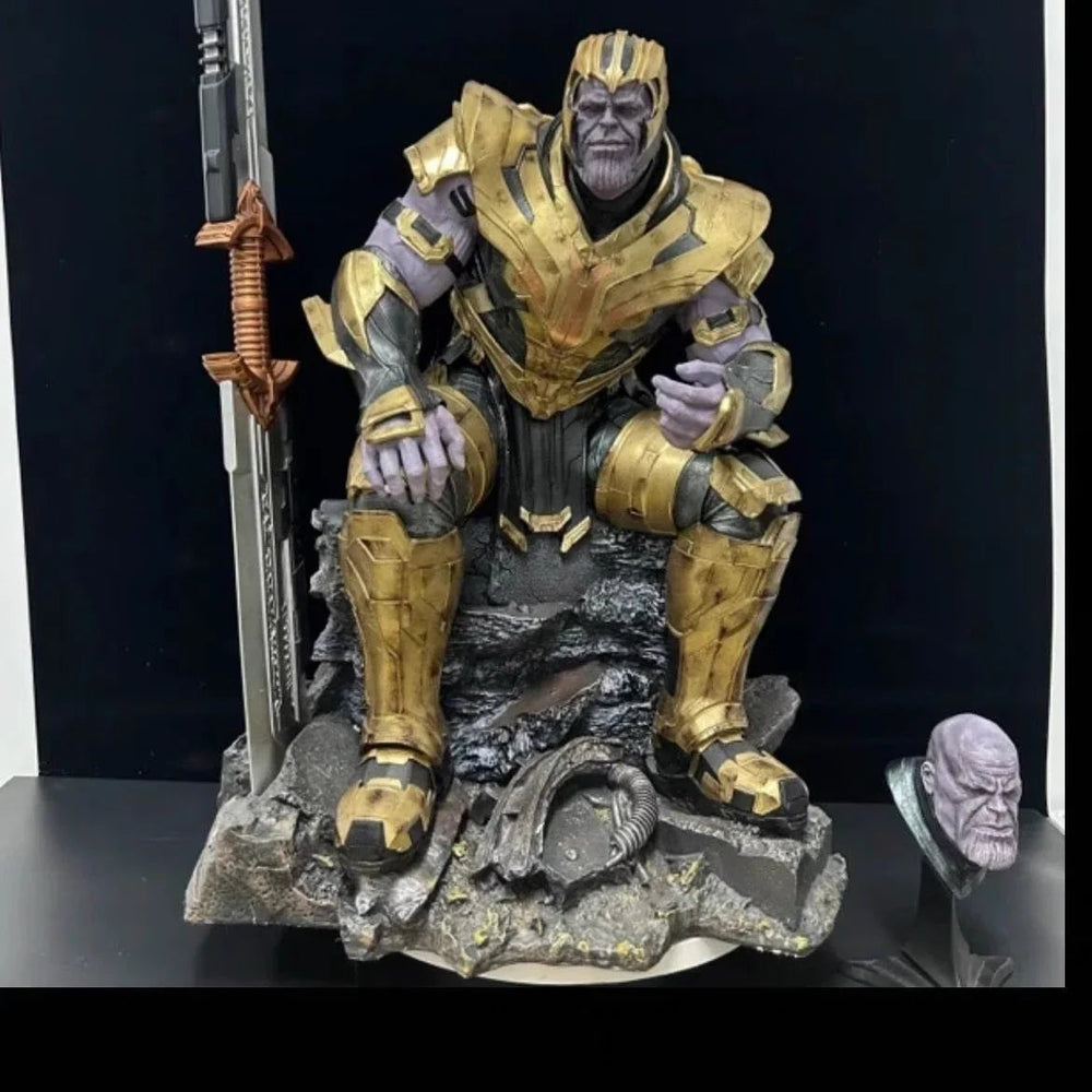 Thanos on Throne Deluxe Figurine (72 cm)