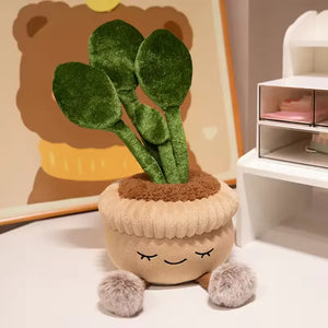 Potted Plush Artificial Plants (30 cm)