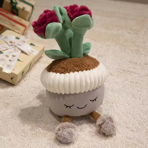 Potted Plush Artificial Plants (30 cm)