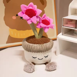 Potted Plush Artificial Plants (30 cm)