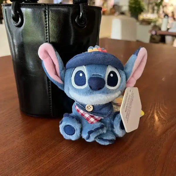 Cosmic Alien Denim Styles Keychain