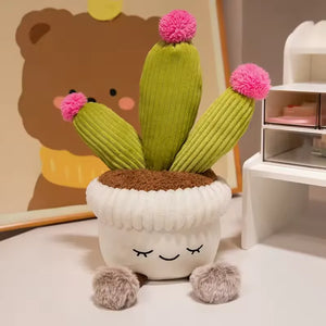 Potted Plush Artificial Plants (30 cm)