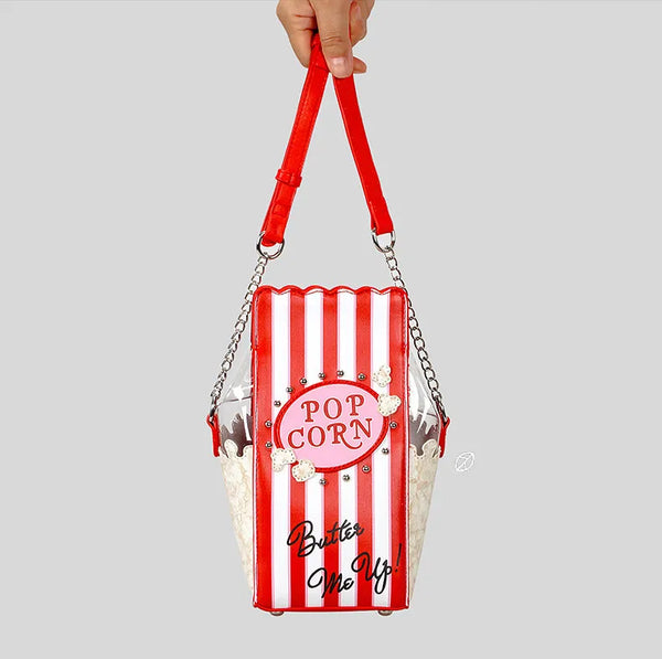 Butter Me Up Premium Popcorn Crossbody Bag