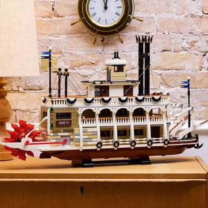 Ideas River Steamboat Building Blocks (2125 Pcs)