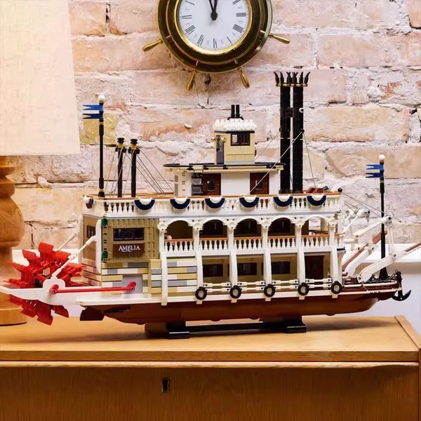 Ideas River Steamboat Building Blocks (2125 Pcs)