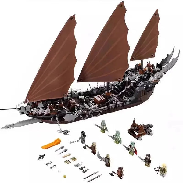 LOTR Pirate Ship Ambush Building Blocks (756 Pcs)