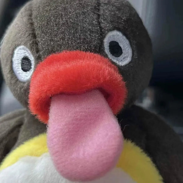 Pingu Big Tongue Interactive Quirky Penguin Plush