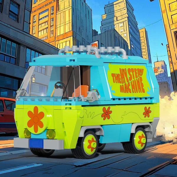 Scooby Doo MOC Mystery Machine Van Blocks (340 Pcs)