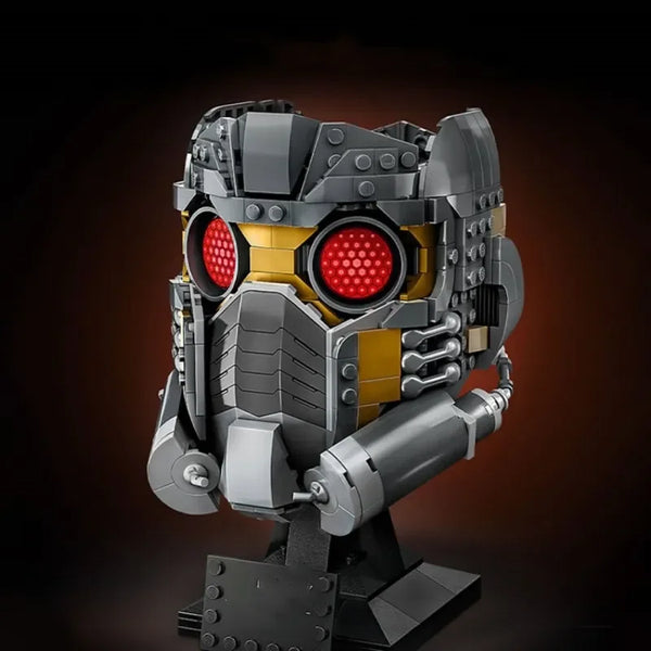 Star Lord Mask Helmet Building Blocks (492 Pcs)