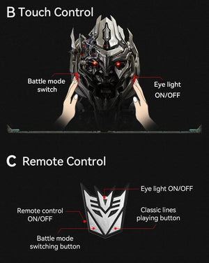 Killerbody Megatron Trans4mers Smart Helmet