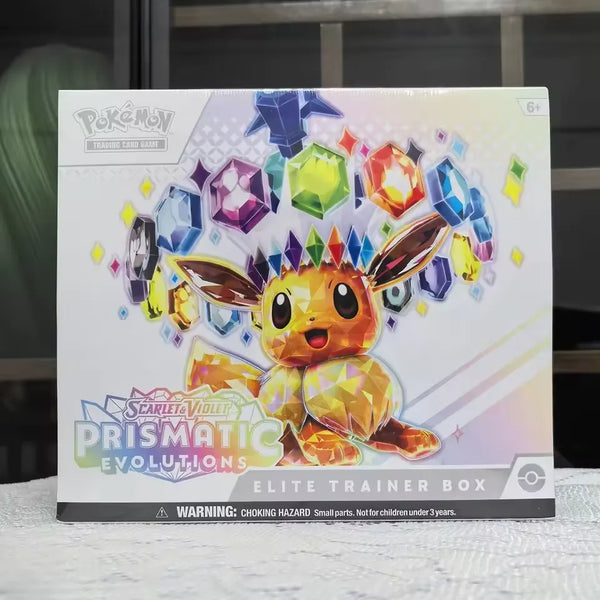 Pokemon TCG Scarlet & Violet Prismatic Evolutions Elite Trainer Box
