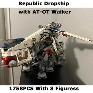 Star Wars Republic Dropship Building Block Set