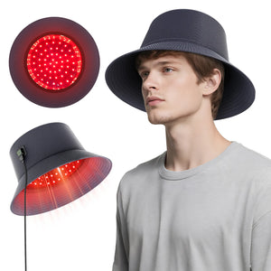 CureMe Red Light Fisherman's Hat