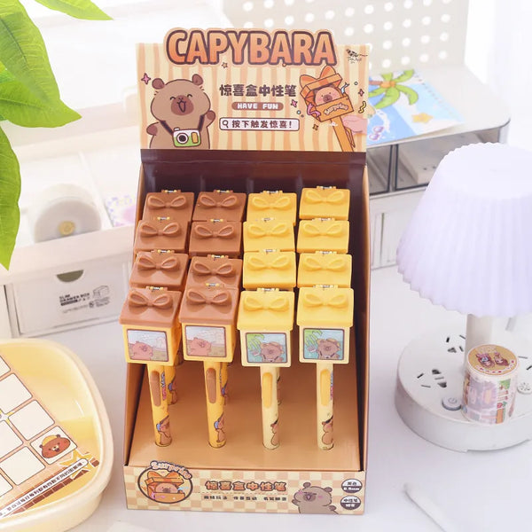 Pop-up Capybara Surprise Fidget Gel Pen