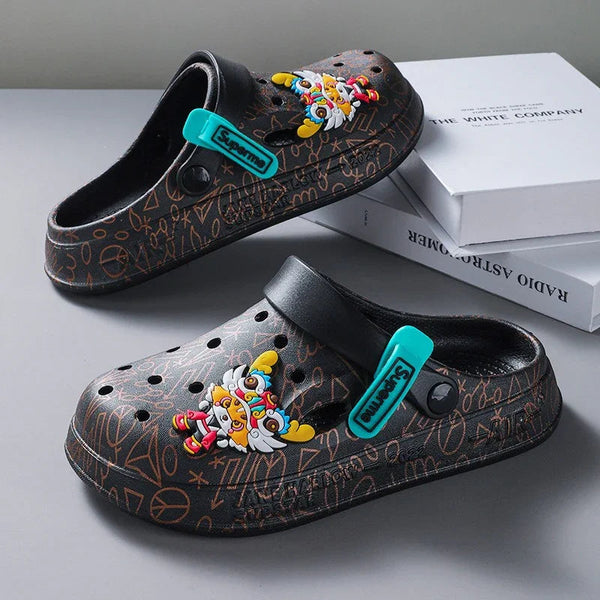SUPRM Icon Art Clogs