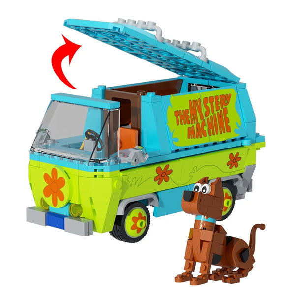 Scooby Doo MOC Mystery Machine Van Blocks (340 Pcs)