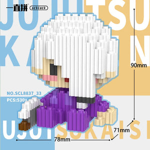 Jujutsu Kaisen Cursed Domain 3D Chibi Micro Blocks