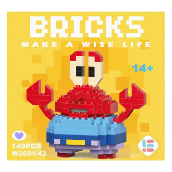 Bricks Bikini Bottom Spongebob Micro Blocks