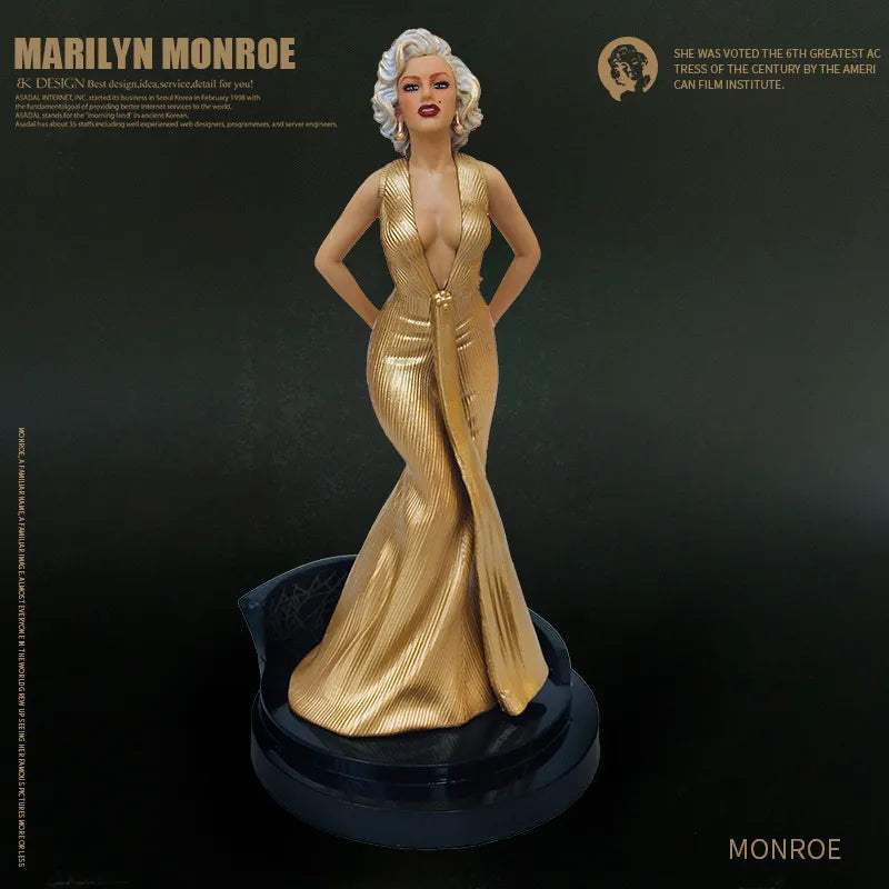 Vintage Marilyn Monroe Hollywood Figure (18 cm)