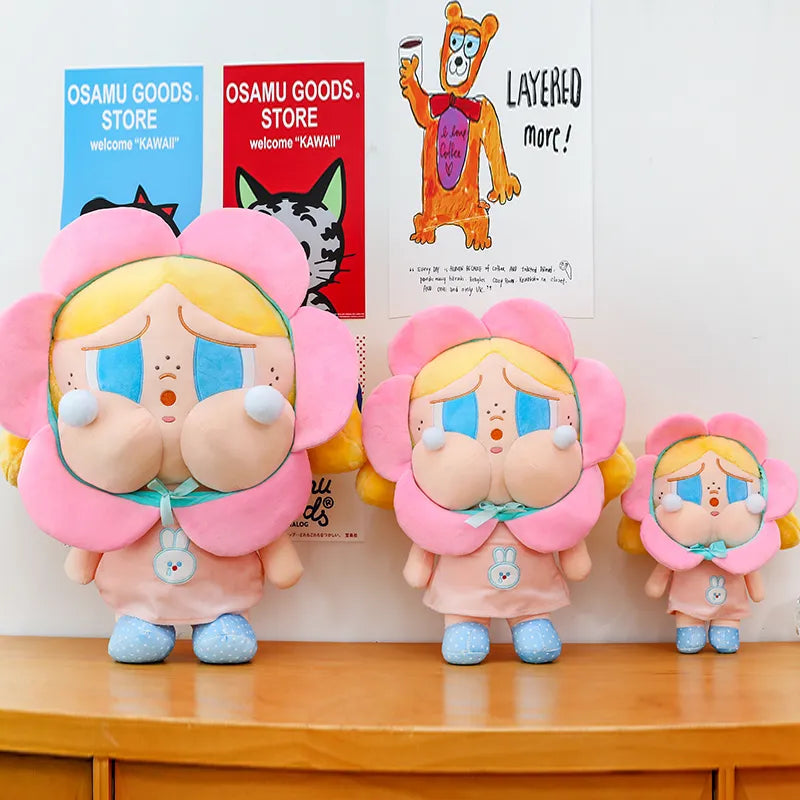 Crying Baby Sunflower Quirky Plush