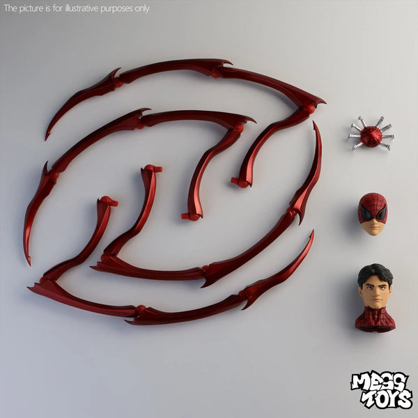Mess Toys Ultimate Spiderman Figurine (16 cm)