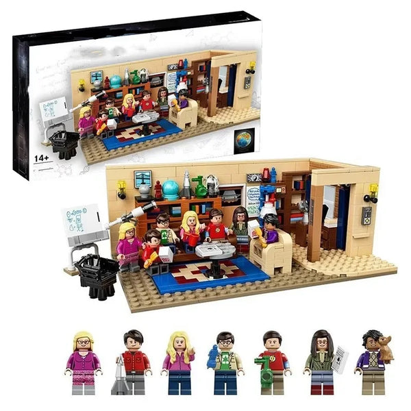 Big Bang Theory Building Blocks (484 Pcs)