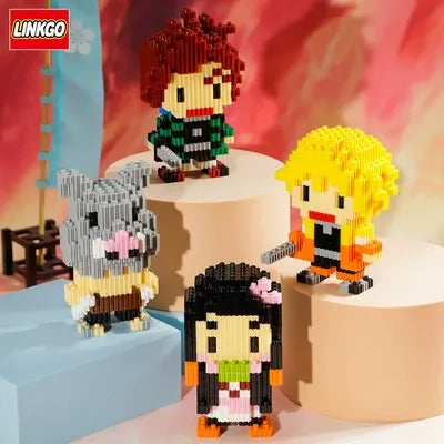 LinkGo Demon Slayer Micro Building Blocks