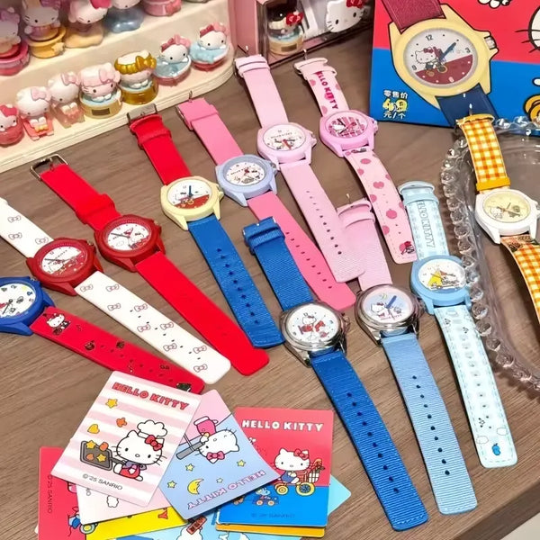 Hello Kitty Childhood Times Analog Watch Mystery Box