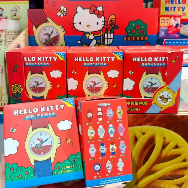 Hello Kitty Childhood Times Analog Watch Mystery Box