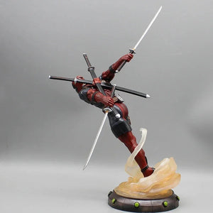 Deadpool Swords in Hand Figurine (36 cm)