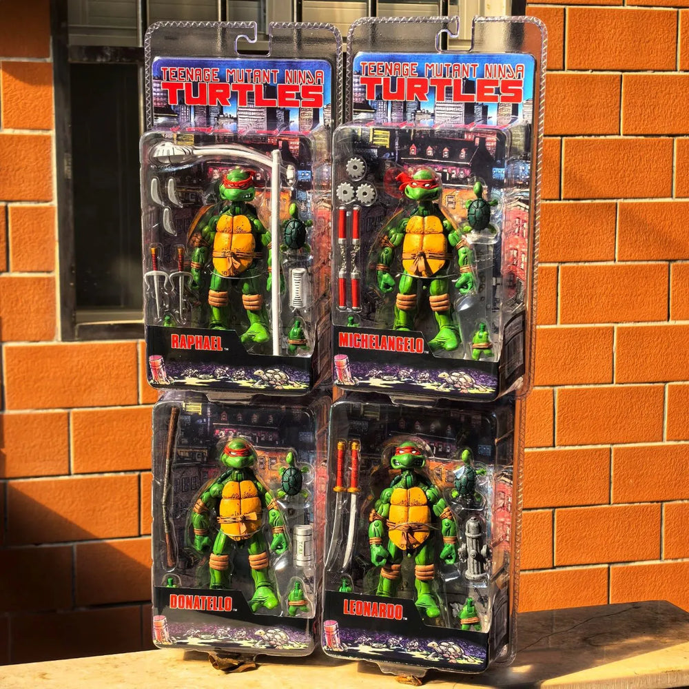 NECA TMNT Retro Comics Edition Figures