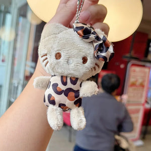 Hello Kitty Chic Leopard Keychain