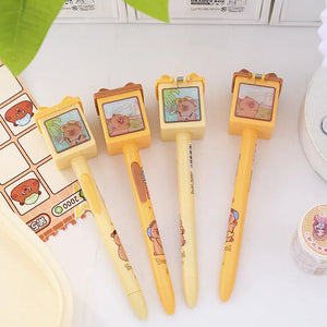 Pop-up Capybara Surprise Fidget Gel Pen