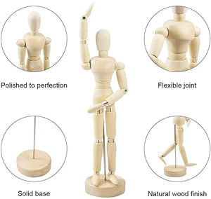 Articulated Wooden Flex Mannequin