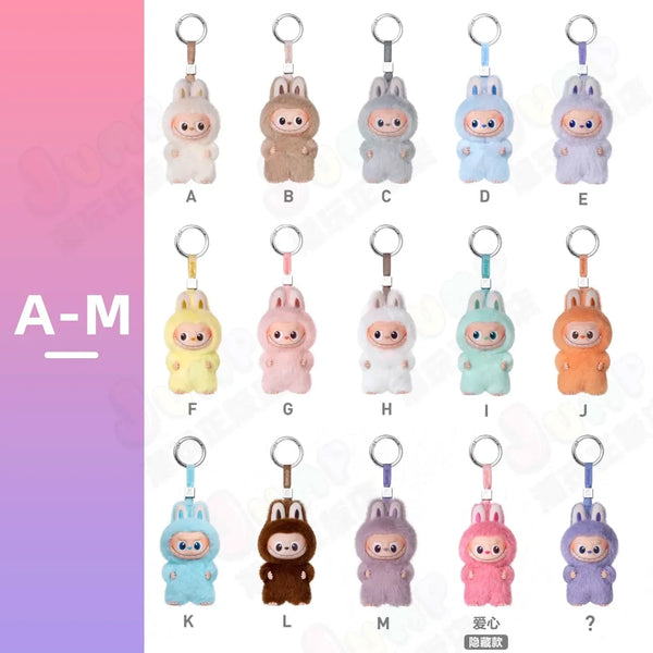 Labubu Pin for Love Blind Box Keychain