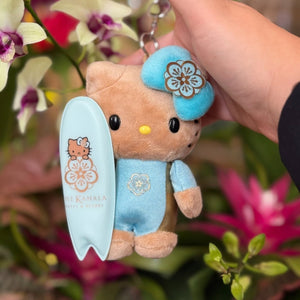 Hello KT Beach Plush Pendant