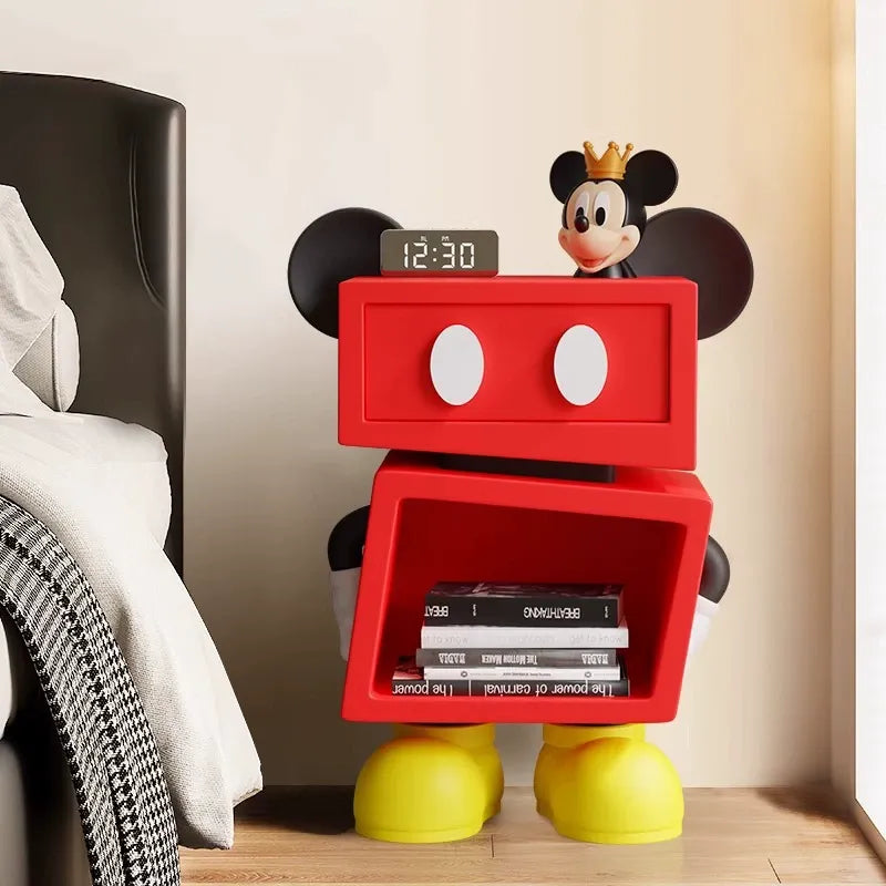 Retro Cubist Mickey Bedside Table