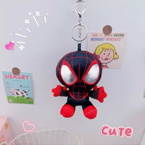 Spider Verse Hero Hugs Plush Keychain