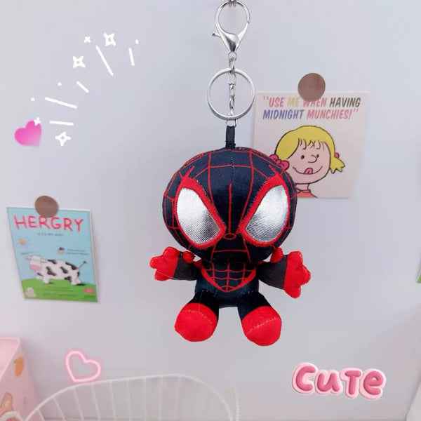 Spider Verse Hero Hugs Plush Keychain