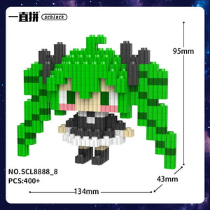 Hatsune Miku Digital Diva SCL8888 3D Chibi Blocks