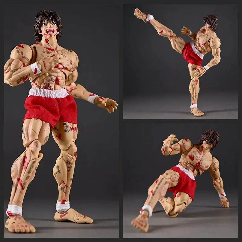 Storm Toys Baki Hanma Battle Scarred Ver. Figurine (17 cm)