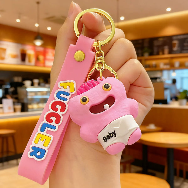 Fuggler Little Diaper Monster Keychain